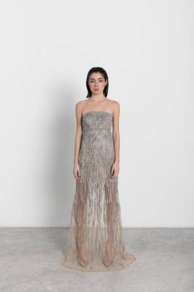 SILVER RAIN DRESS