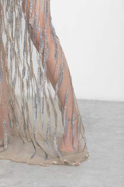 SILVER RAIN DRESS