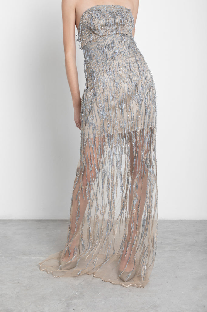 SILVER RAIN DRESS