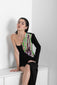DISCO GALAXY ASYMMETRICAL DRESS